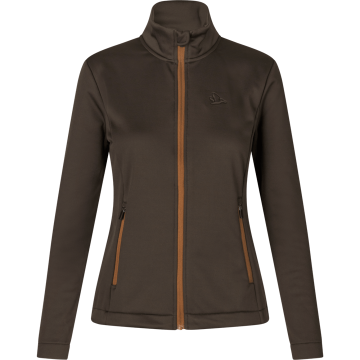 Seeland Women's Emily Fleece Jacket Dark Brown Seeland