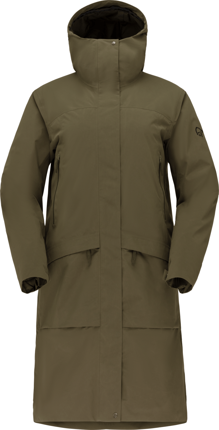 Norrøna Oslo Gore-Tex 2l Coat W'S Olive Night Norrøna