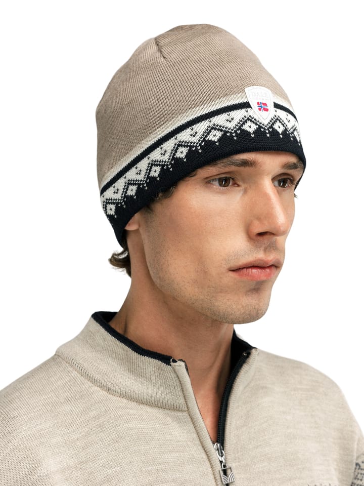 Dale of Norway Moritz Hat Mountainstone Offwhite Black Dale of Norway