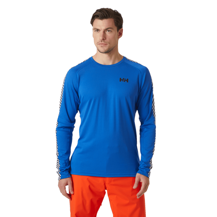 Helly Hansen Men's Lifa Active Stripe Crew Cobalt 2.0 Helly Hansen