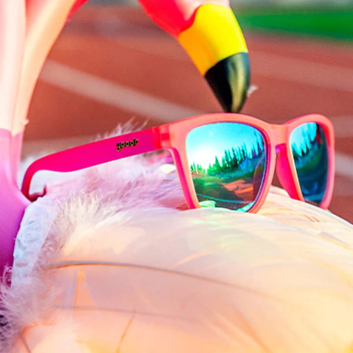 Goodr Sunglasses Flamingos On A Booze Cruise Pink Goodr Sunglasses