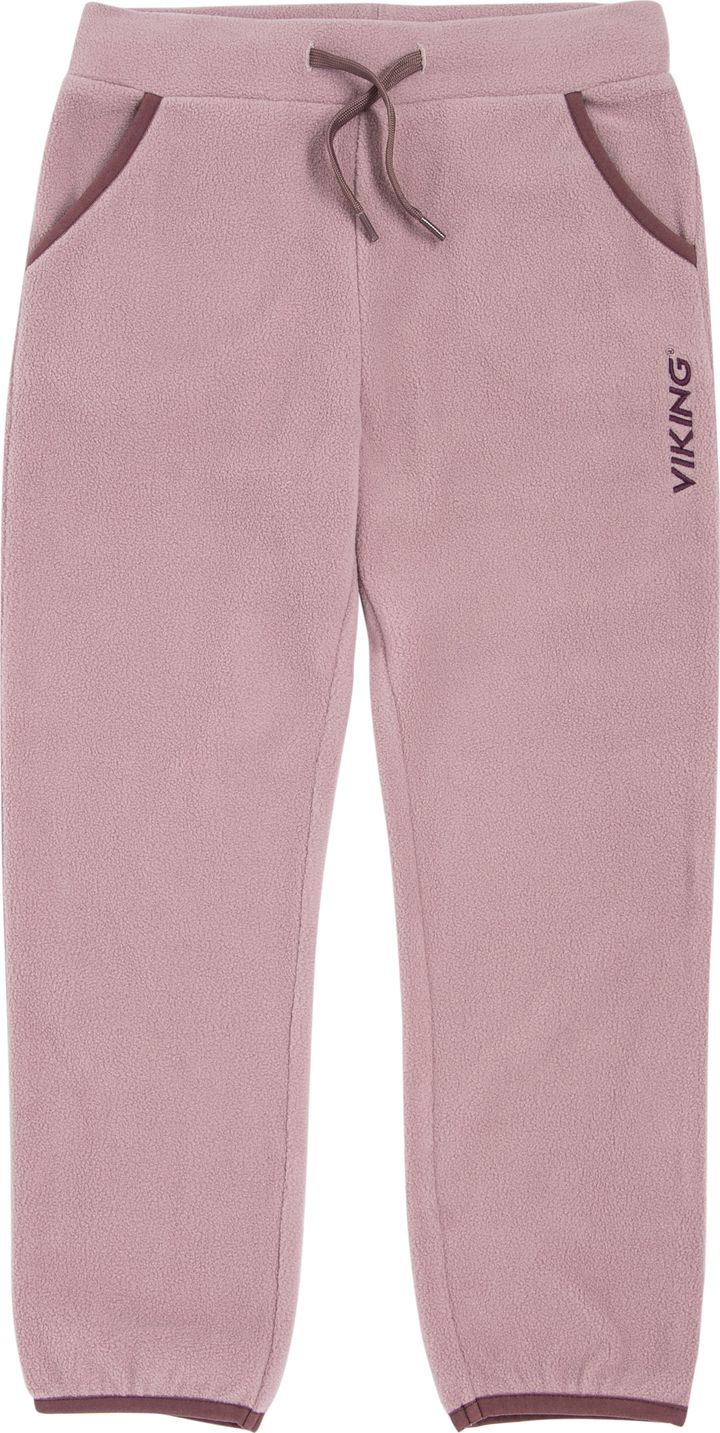 Viking Footwear Kids' Playtime Fleece Pants Warm Pink Viking Footwear