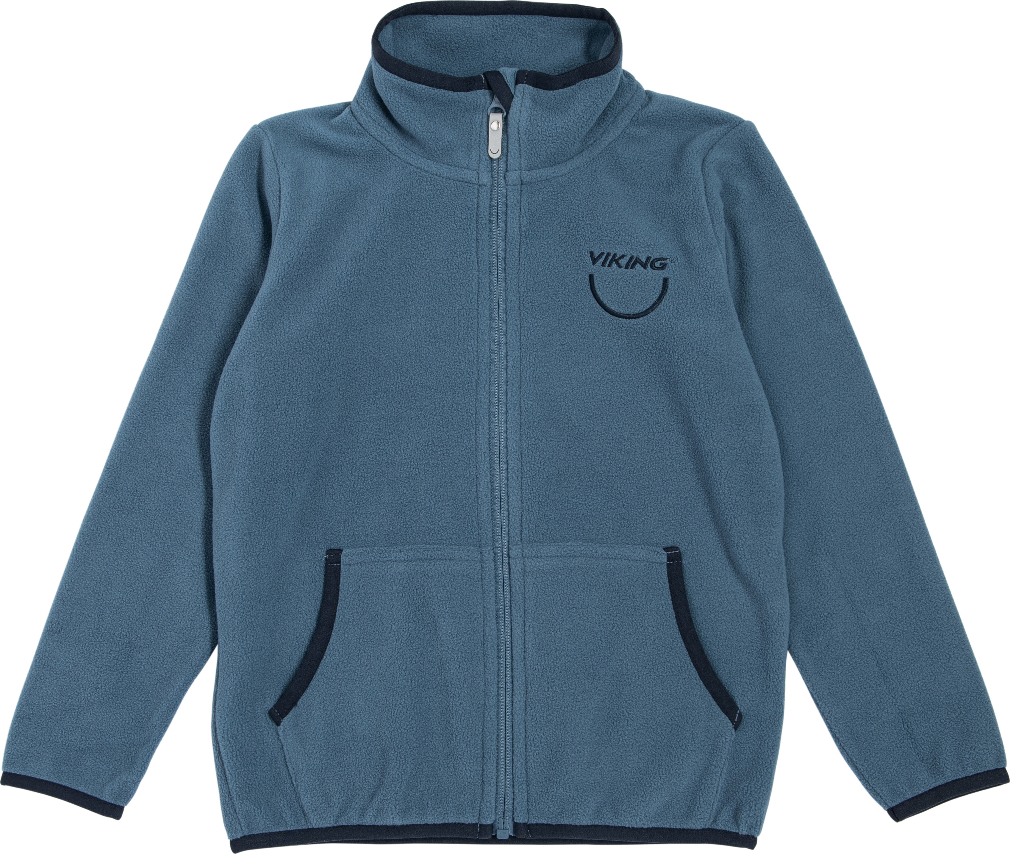 Viking Footwear Kids’ Playtime Fleece Jacket Warm Denim/Navy