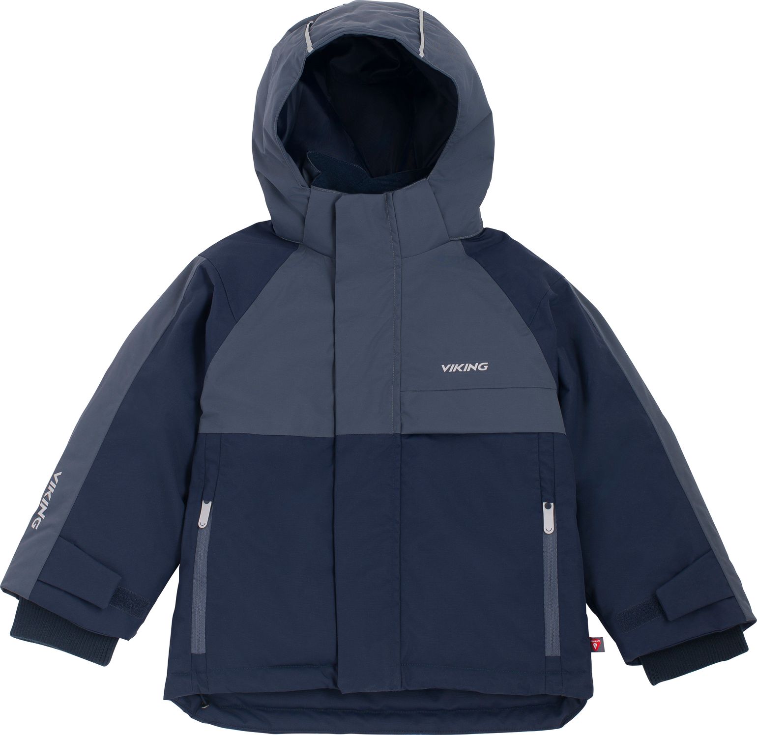 Viking Footwear Kids' Play Winter Jacket Thermal Navy