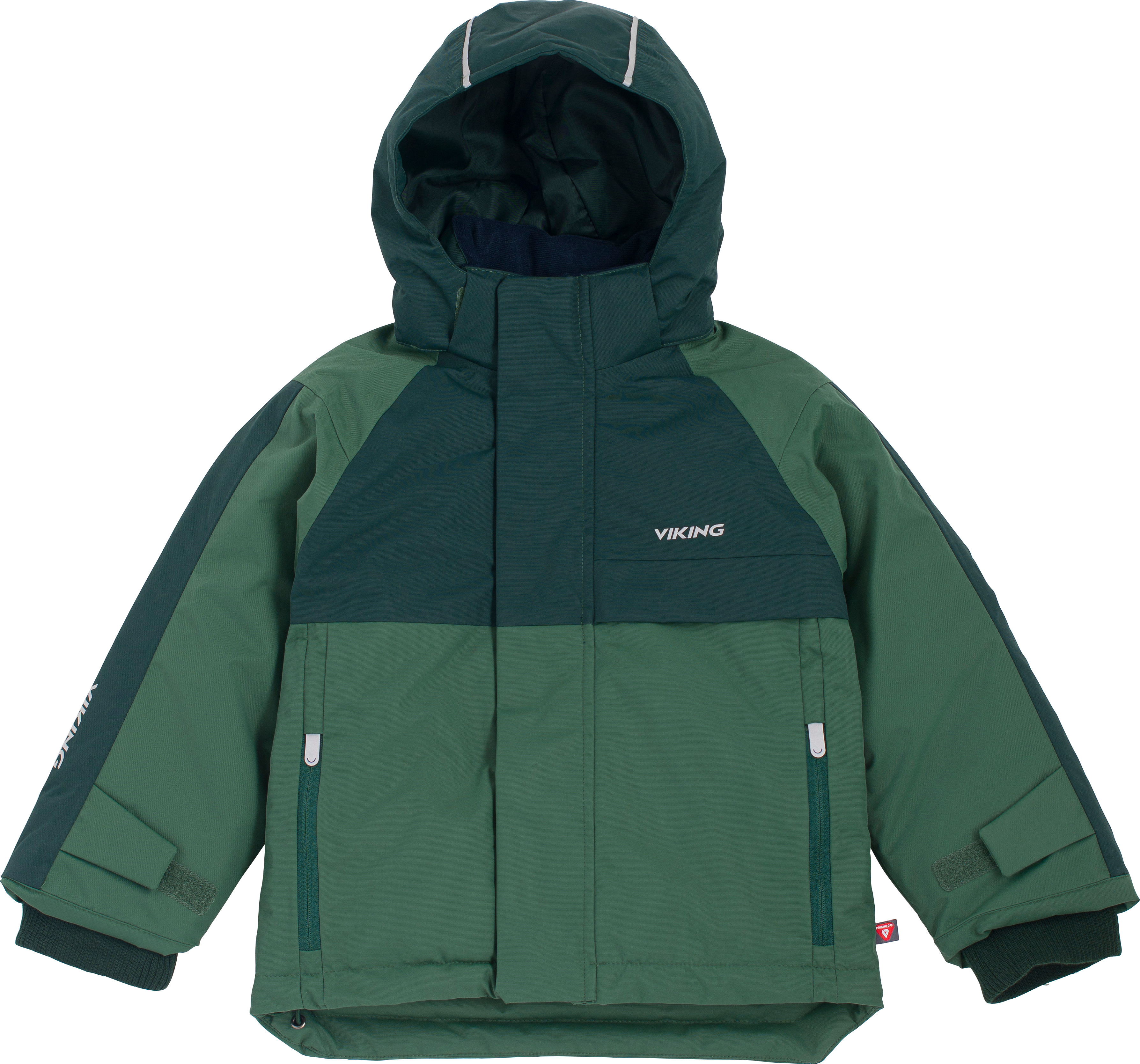 Viking Footwear Kids’ Play Winter Jacket Thermal Dark Green