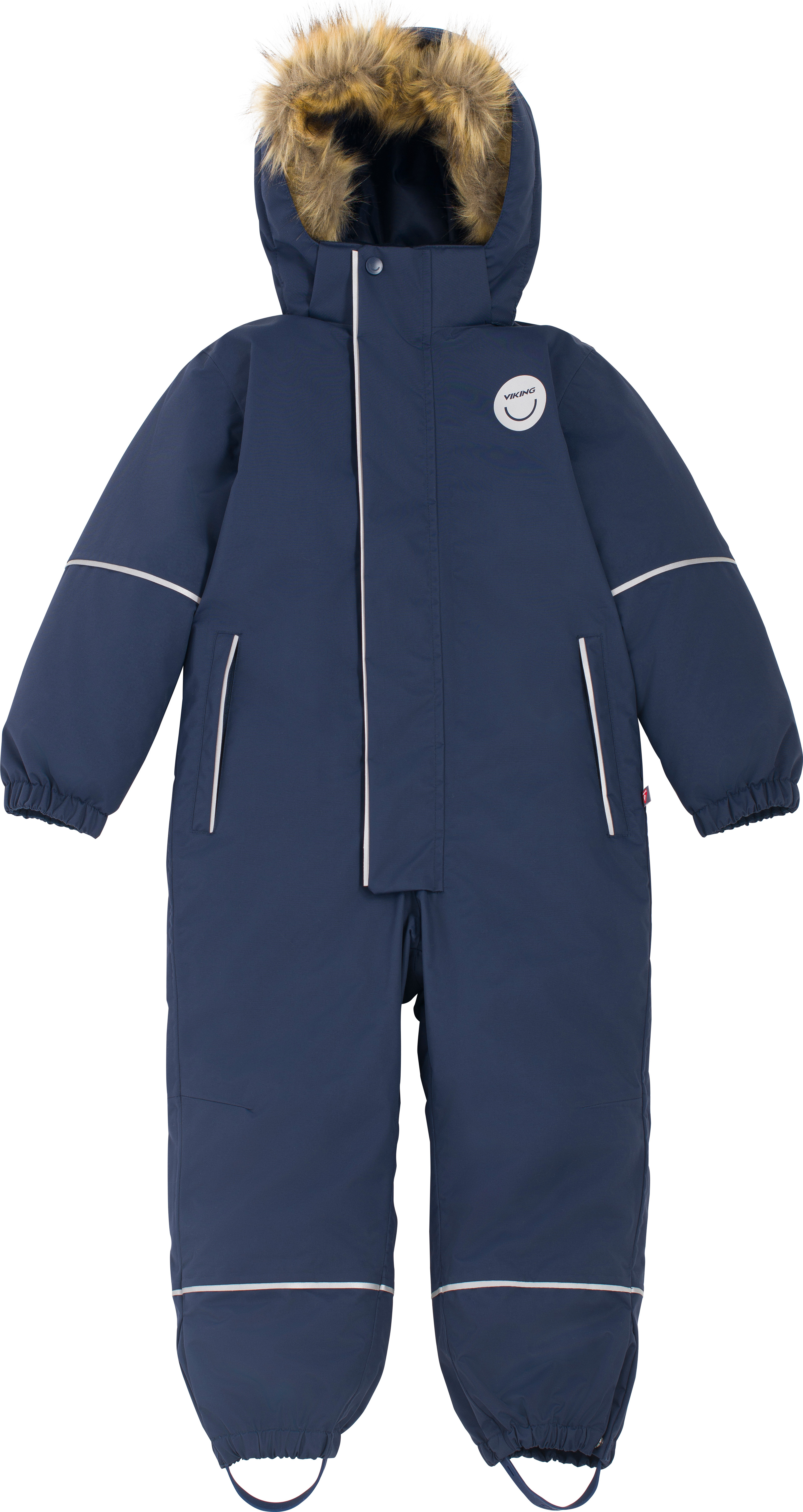 Viking Footwear Kids’ Play Winter Playsuit Thermal Navy