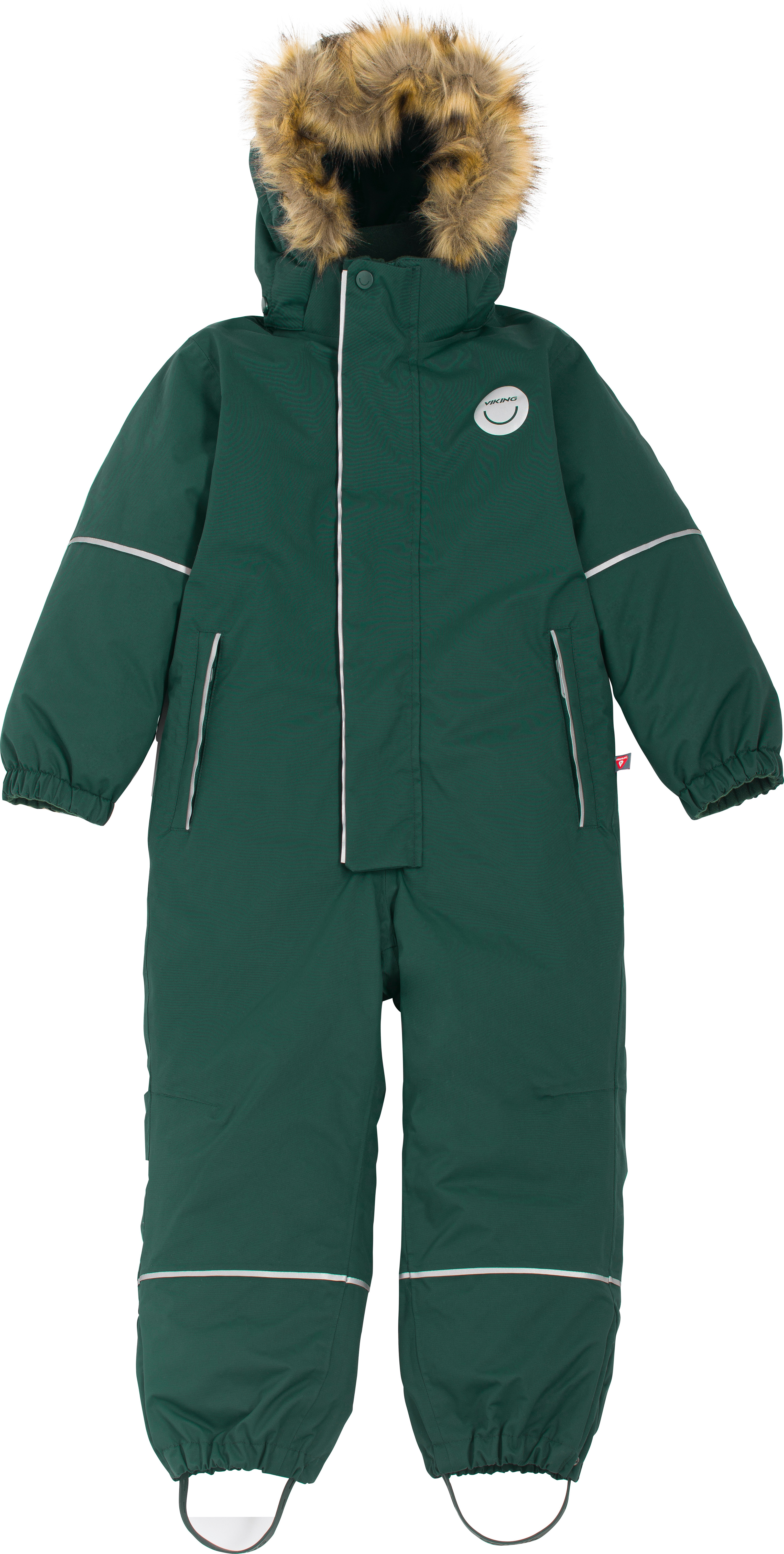 Viking Footwear Kids’ Play Winter Playsuit Thermal Pine