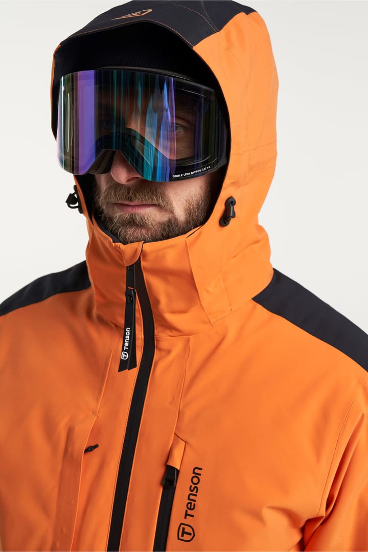 Tenson Men's Core Ski Jacket Dark Orange Tenson