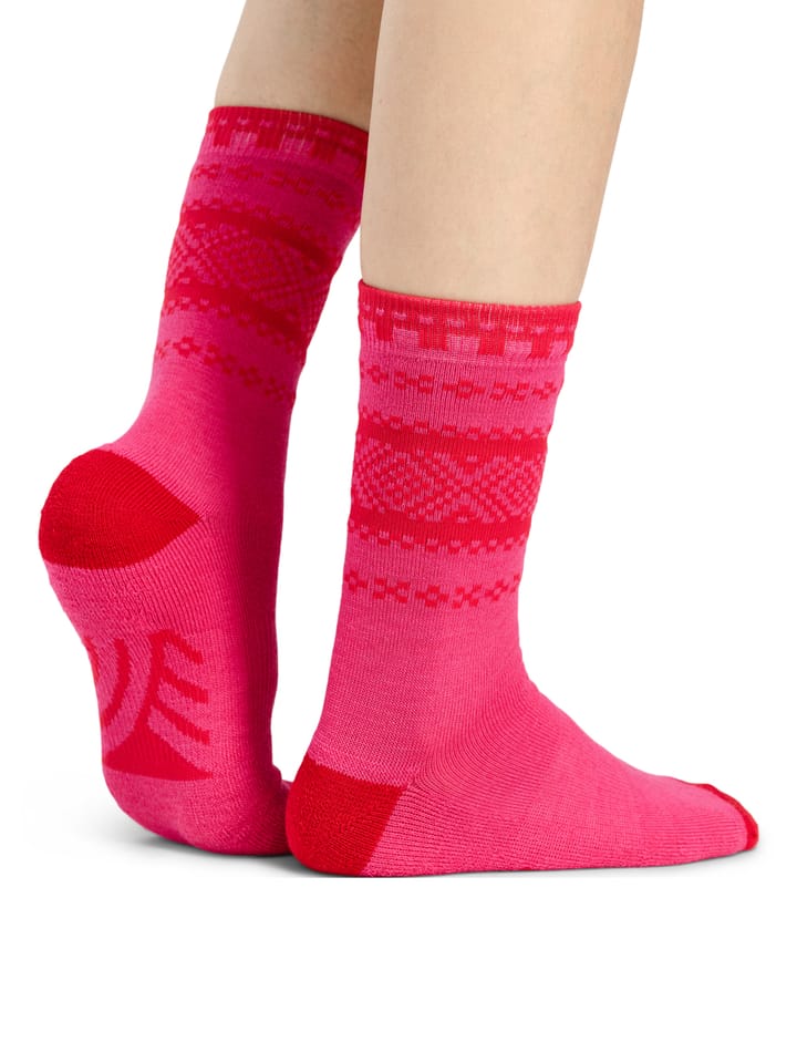 Dale of Norway Cortina Sock Pink/Red Dale of Norway