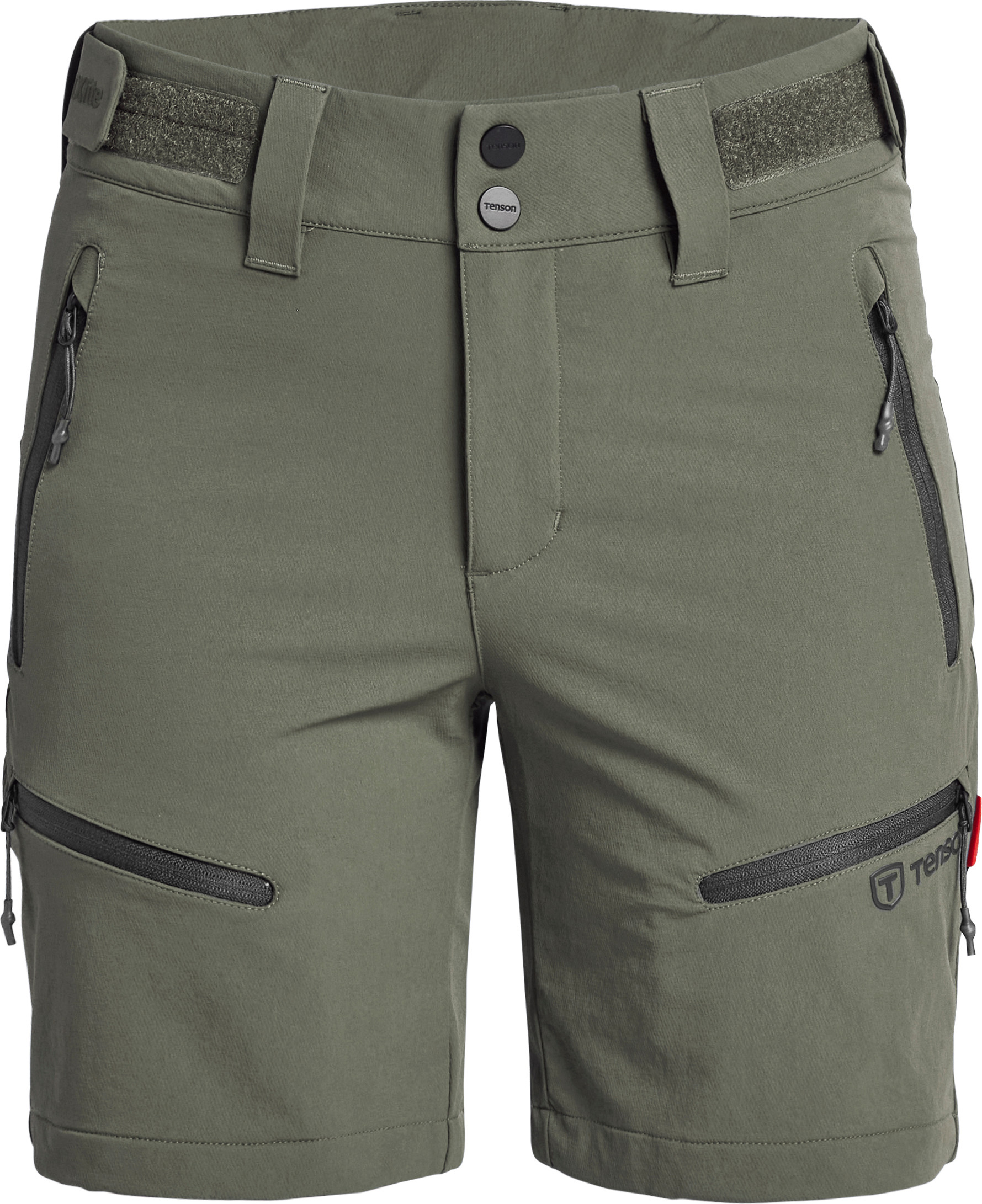 Tenson Women’s Txlite Flex Shorts Dark Olive