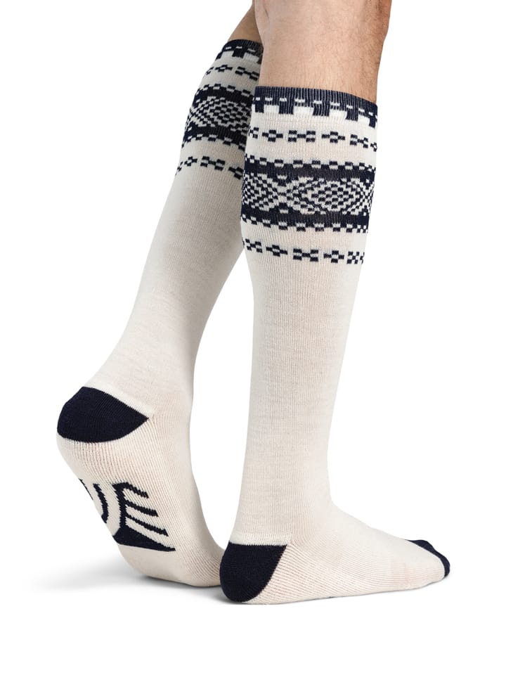 Dale of Norway Cortina Knee Sock Offwhite Navy Dale of Norway