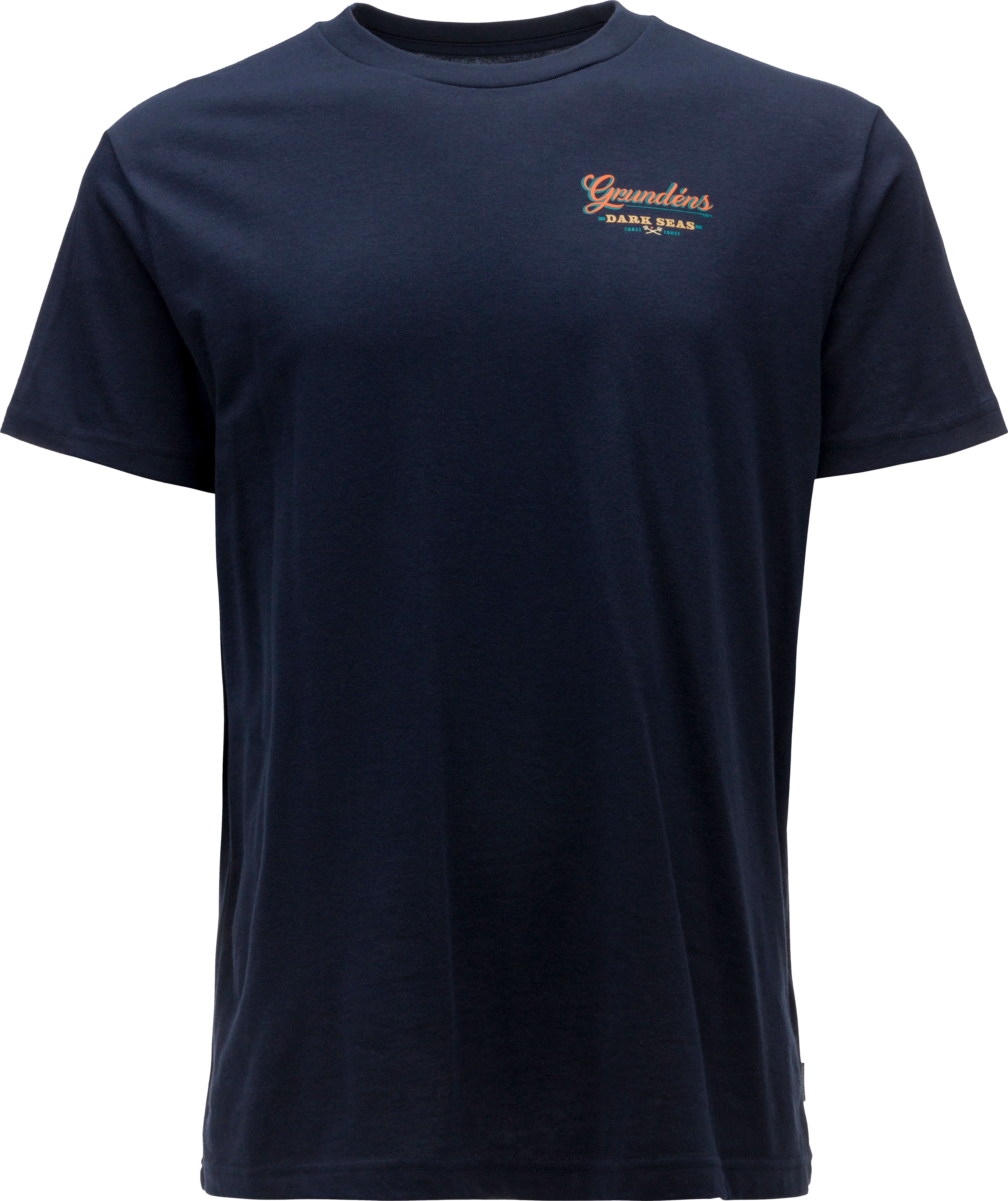 Grundéns Men’s Dark Seas X Grundens Watercraft Short sleeve T-Shirt Dark Navy