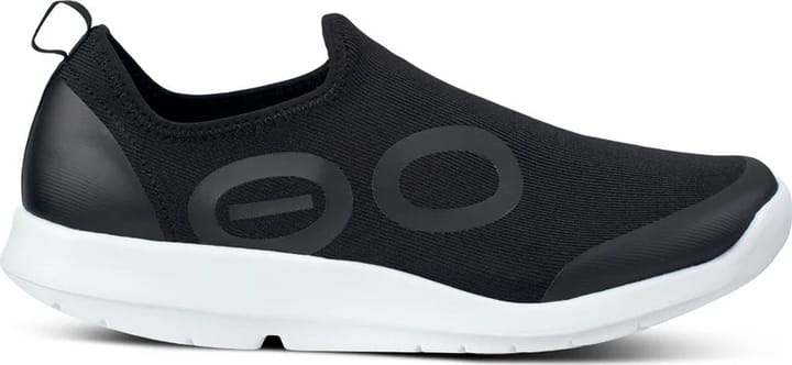 OOFOS Women's Oomg Sport Low Shoe White/Black OOFOS