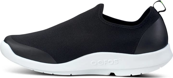 OOFOS Women's Oomg Sport Low Shoe White/Black OOFOS