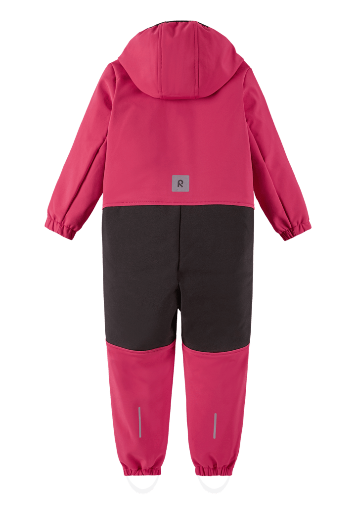 Reima Kids' Softshell Overall Nurmes Bright Berry Reima