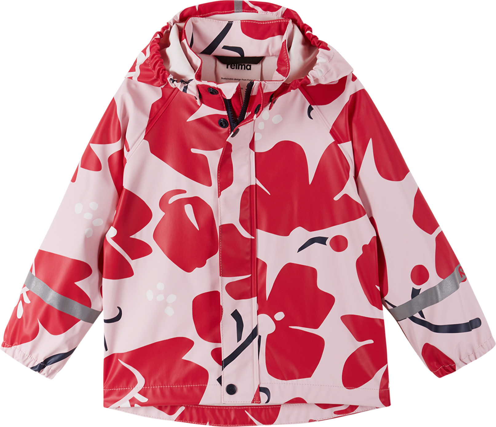 Reima Kids’ Raincoat Vesi Pale Rose