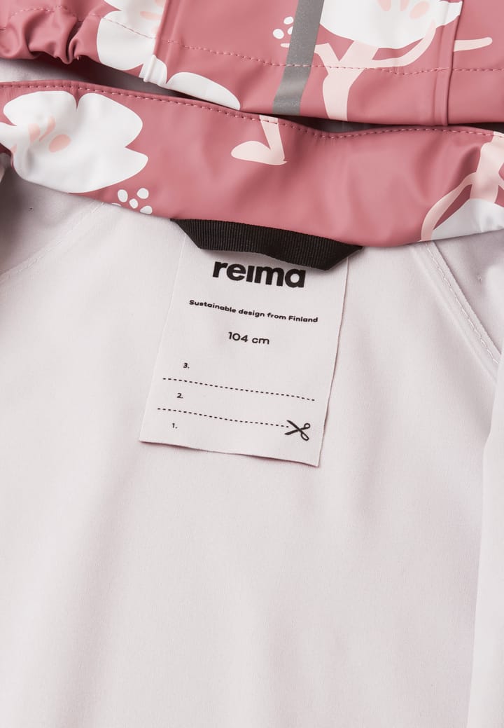 Reima Kids' Raincoat Vesi Rose Blush Reima