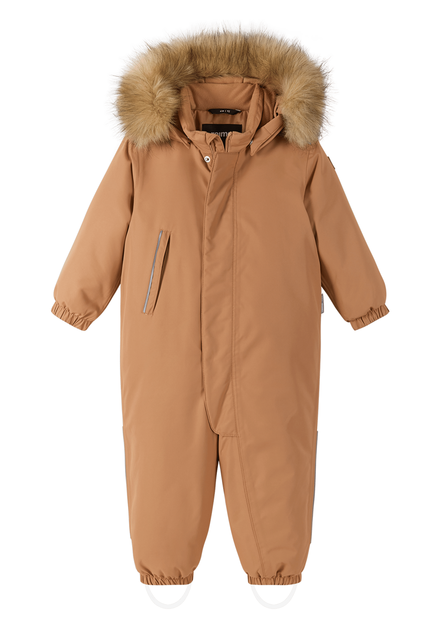 Reima Kids' Gotland Reimatec Winter Overall Peanut Brown