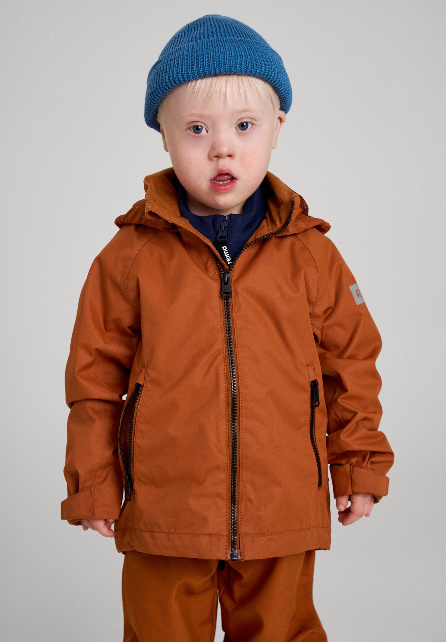 Reima Kids' Reimatec Jacket Soutu Cinnamon Brown