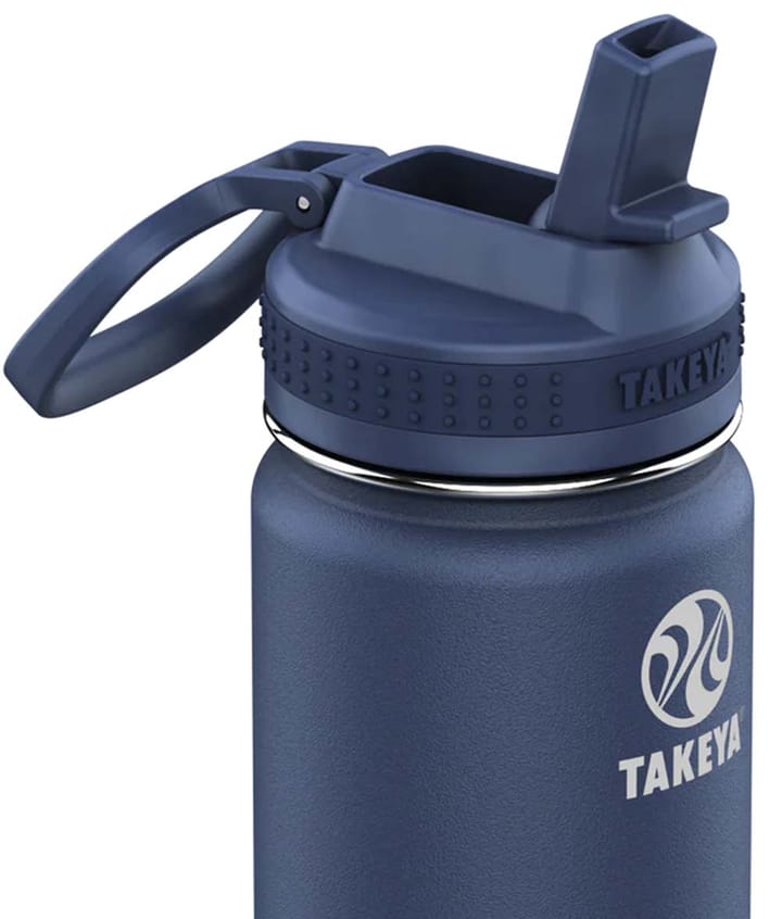 Takeya Actives Straw Insulated Bottle 530 ml Dark Blue Takeya