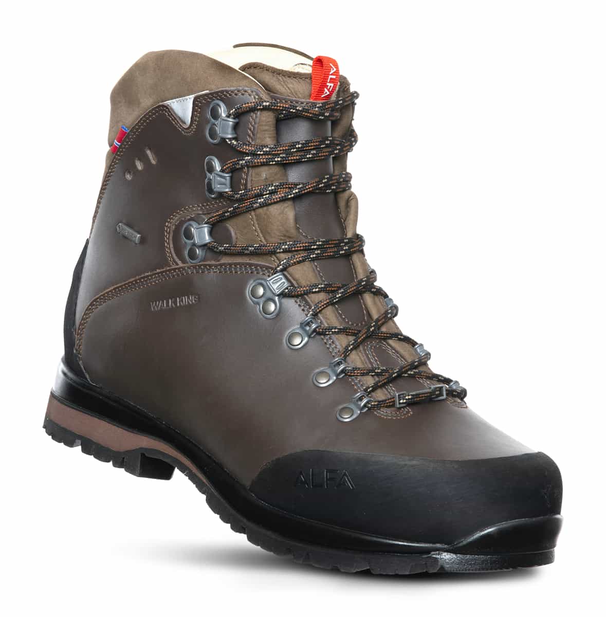 Boots | Men's Walk King Advance Gore-Tex Classic Brown | Alfa