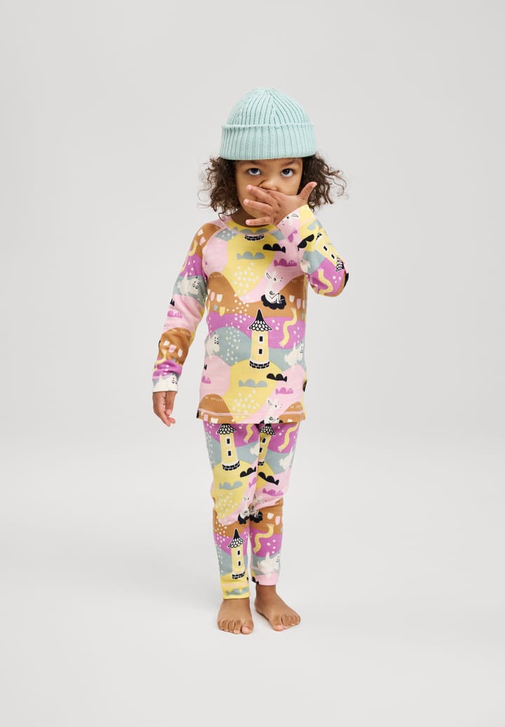 Reima Kids' Thermal Set Moomin Trivsam Pale Rose Reima