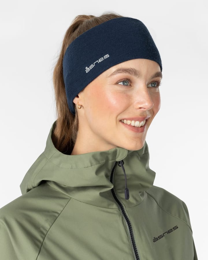 Åsnes Polar Headband Navy Blue Åsnes