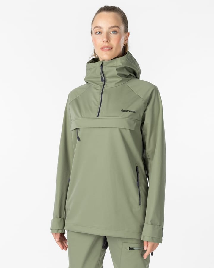 Åsnes Tinde Anorakk Wmn Olive Grey Åsnes