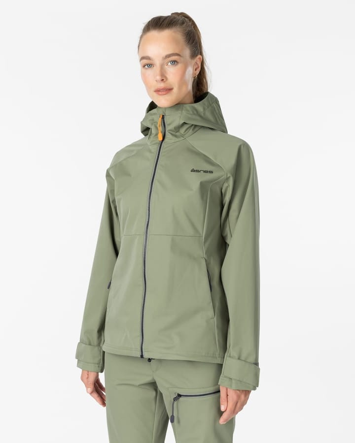 Åsnes Hovde Jacket Wmn Olive Grey Åsnes