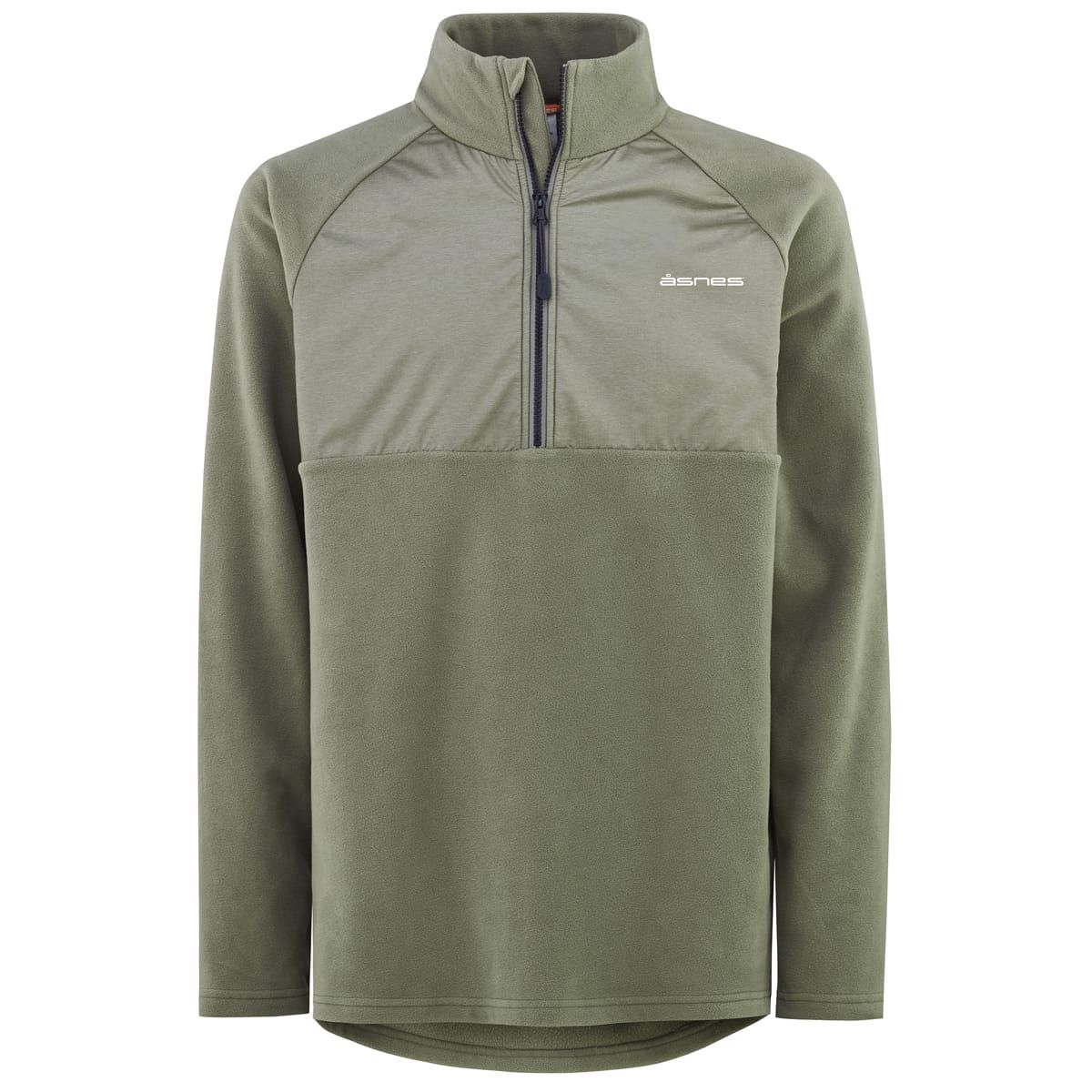 Åsnes Vidde Half Zip Fleece Olive Grey