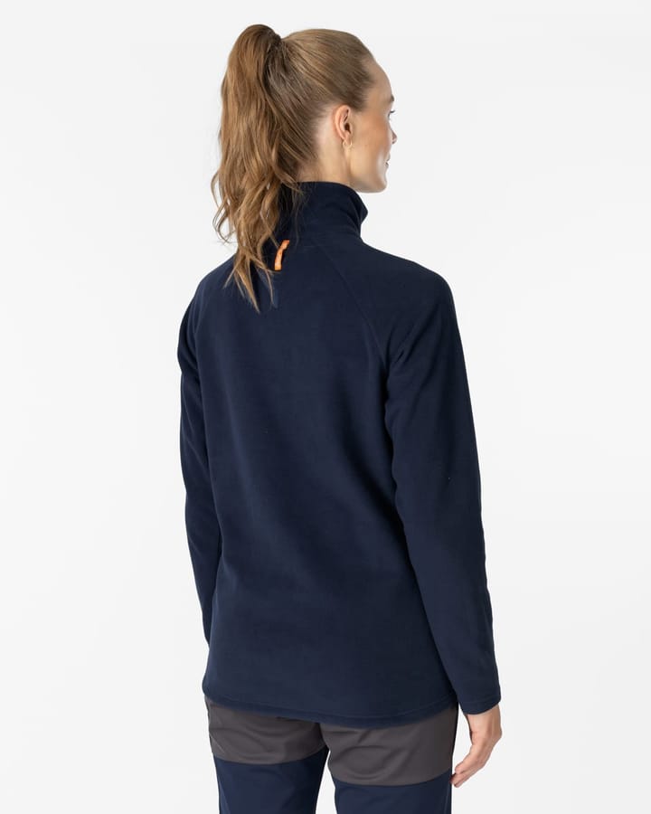 Åsnes Vidde  Half Zip Fleece Wmn Navy Blue Åsnes