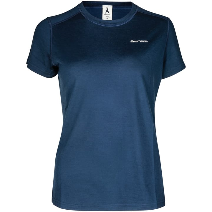 Åsnes Breitinden Wool T-Shirt Wmn Navy Blue Åsnes