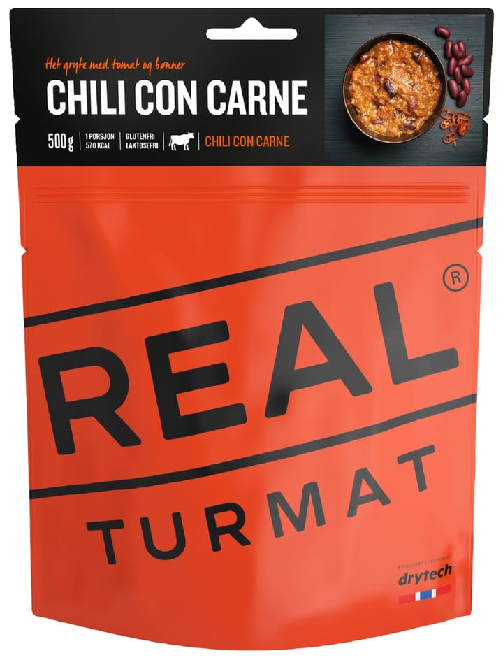 Real Turmat Chili Con Carne 500g NoColour Real Turmat