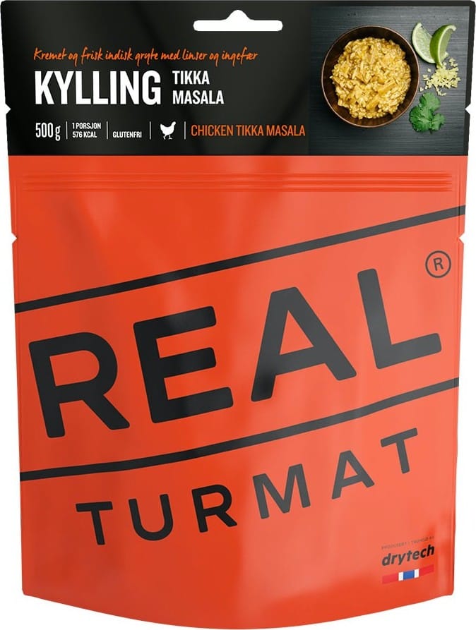 Real Turmat Kylling Tikka Masala 500g Real Turmat