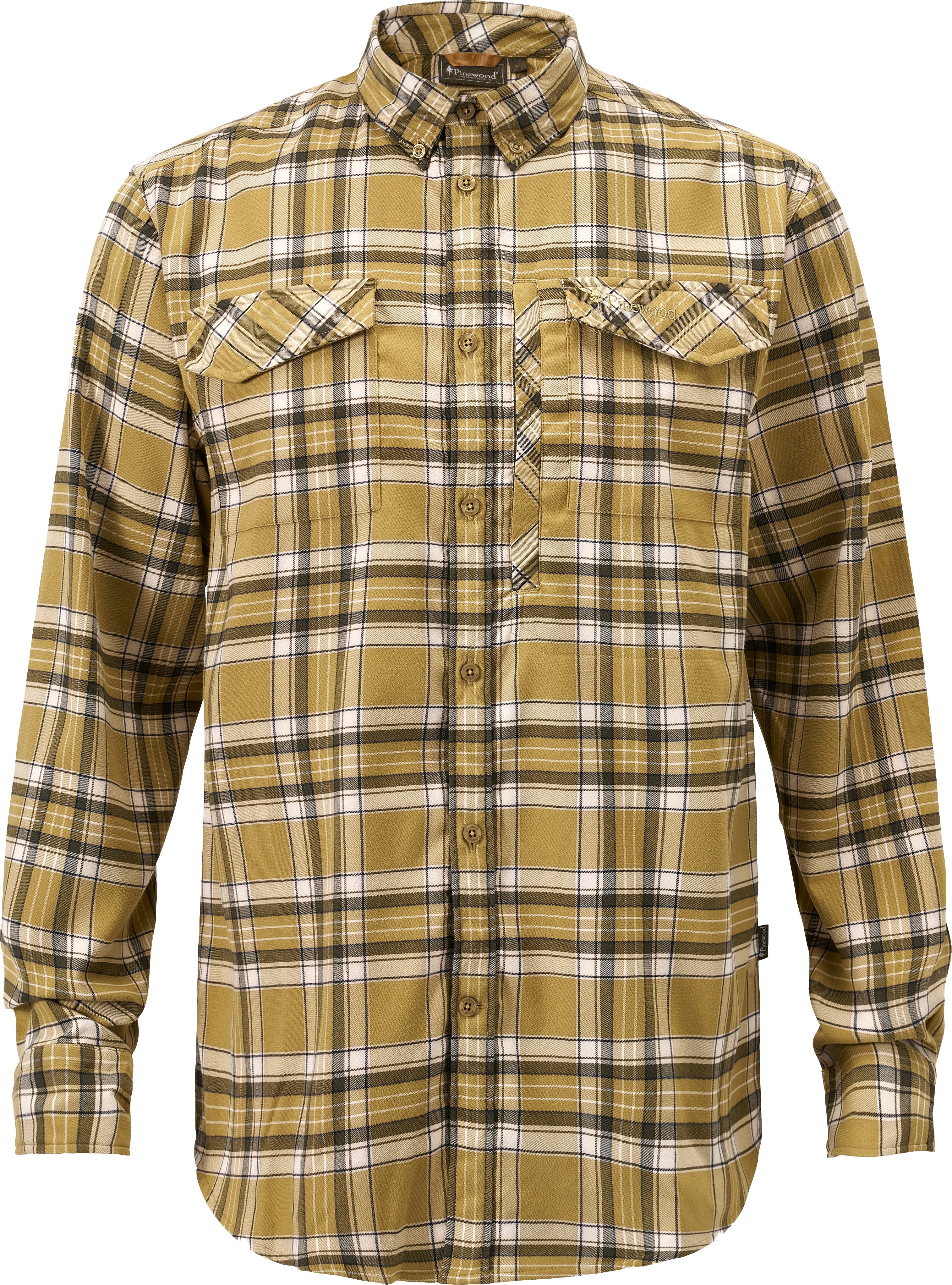 Pinewood Men’s Abisko Hiking Flanell Shirt Golden Hay