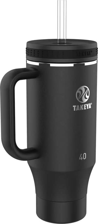 Takeya Standard Straw Tumbler Onyx Takeya