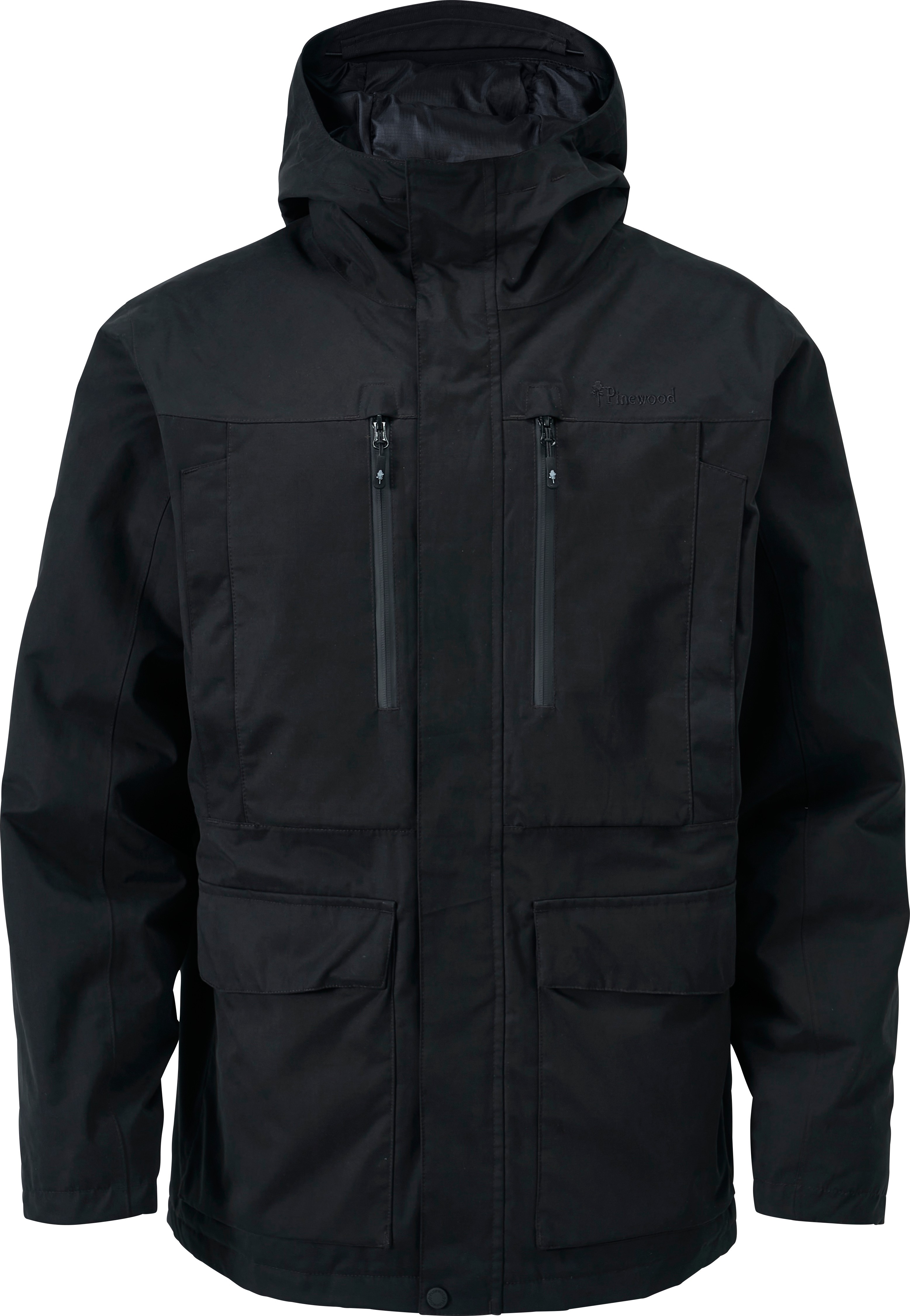 Pinewood Men's Padded Winter Parka/Jacket Black, L