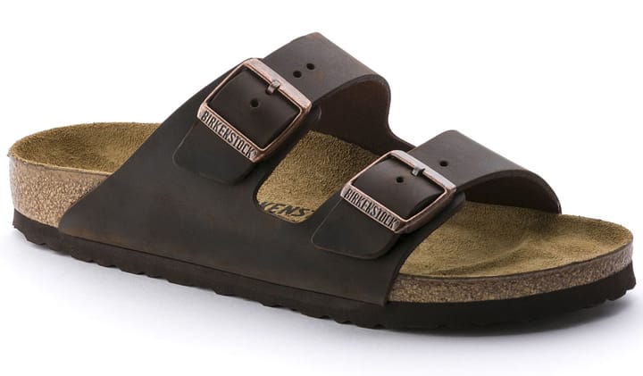 Birkenstock Unisex Arizona Oiled Leather Regular Habana Birkenstock