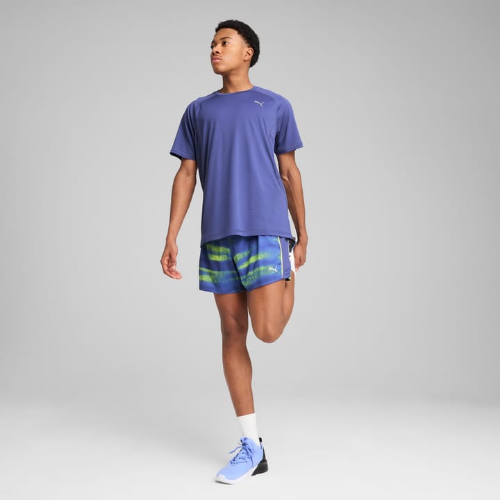 Puma M Run Velocity Tee (Poly) Blue Crystal Puma