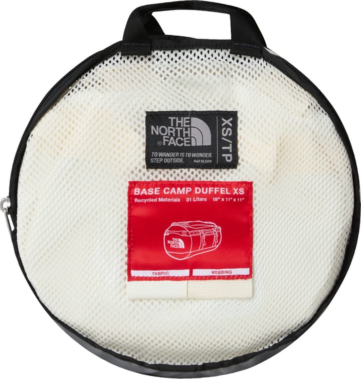 The North Face Base Camp Duffel - XS White Dune/TNF White The North Face