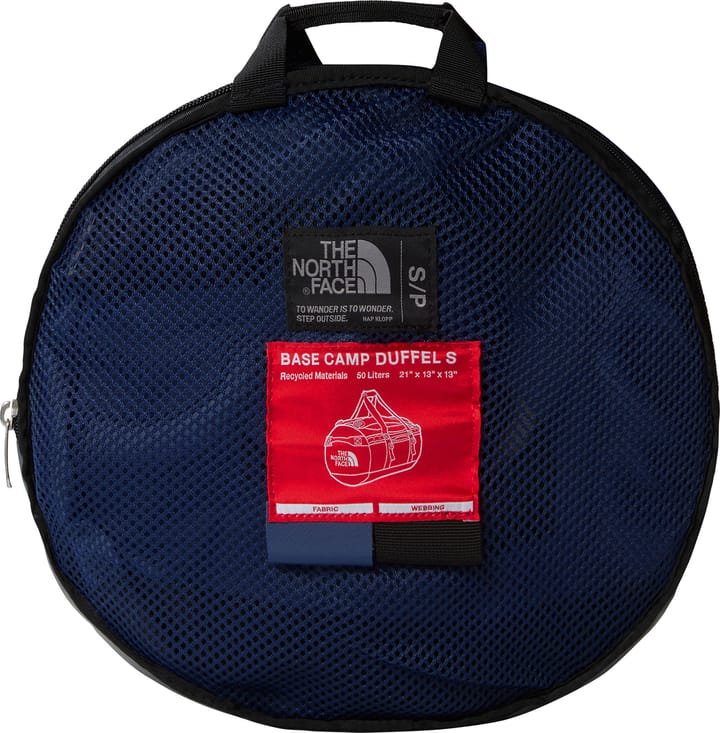 The North Face Base Camp Duffel - S Summit Navy/TNF Black The North Face