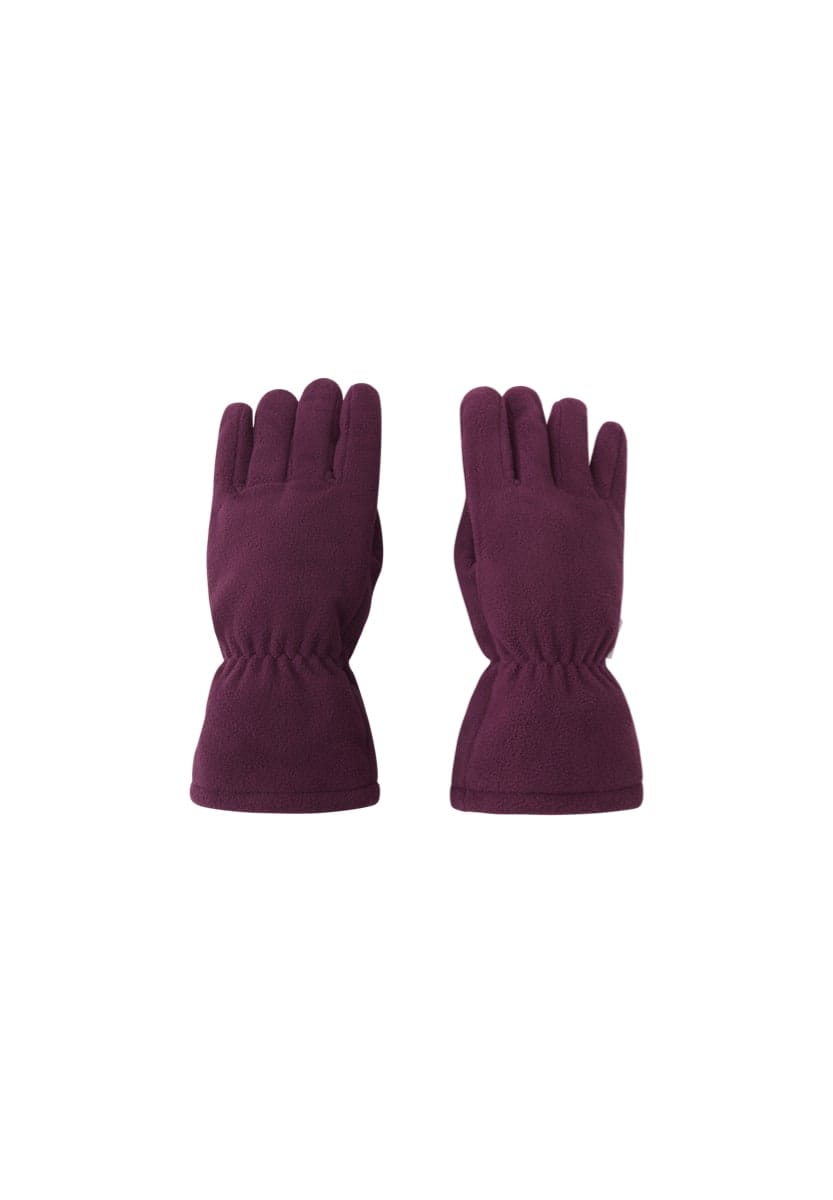 Reima Fleece Gloves, Varmin Deep Purple