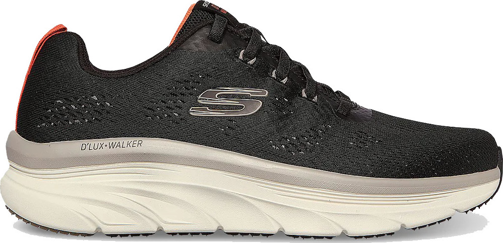 Skechers Men’s Relaxed Fit D’Lux Walker – Commuter Black