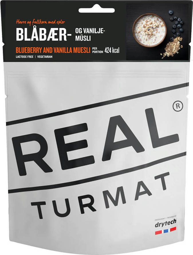 Real Turmat Blueberry And Vanilla Müsli Nocolour