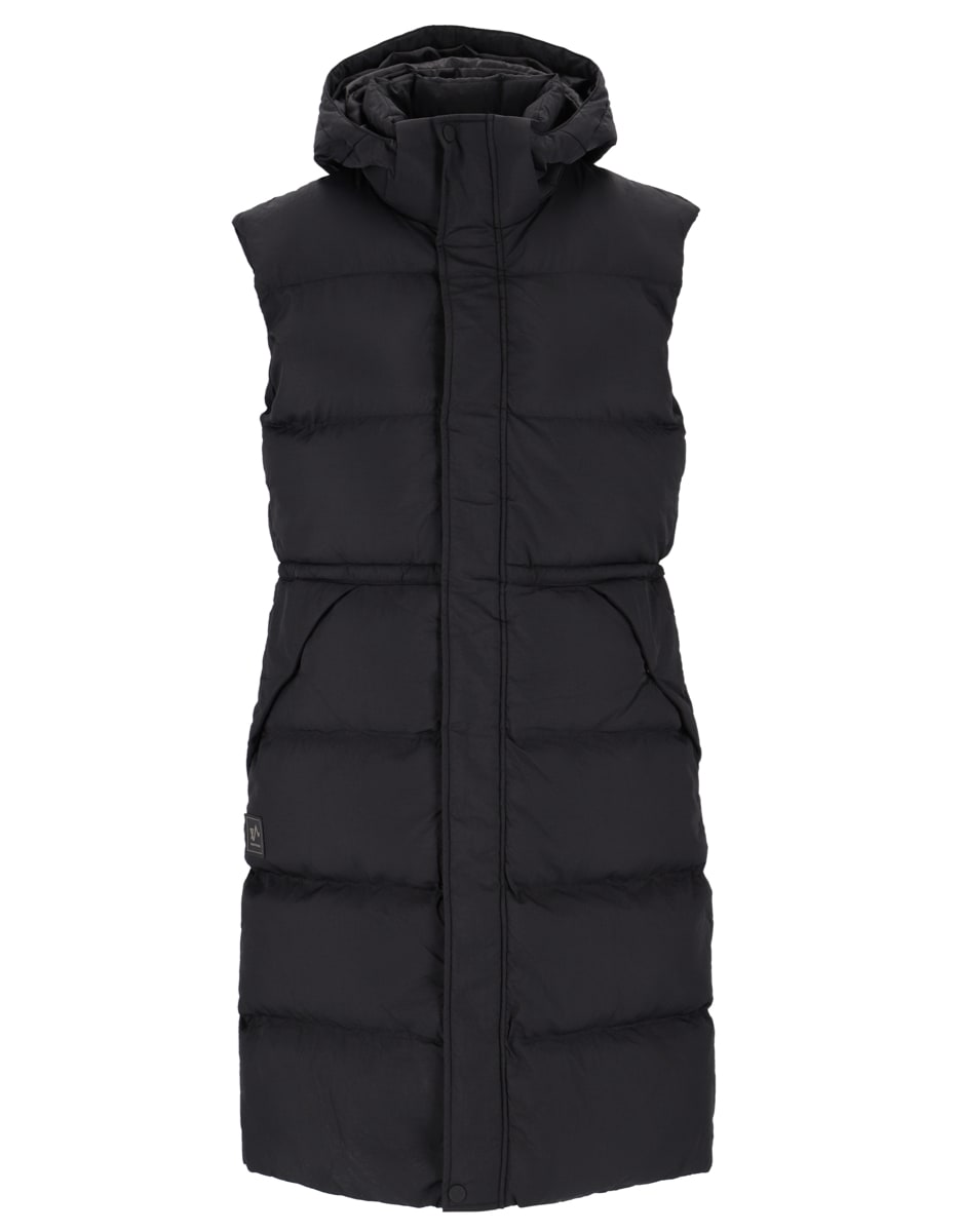 Twentyfour Mode Eva Puffy Vest D Sort