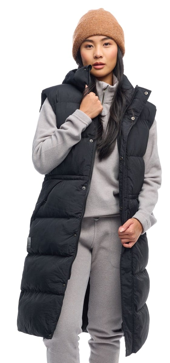 Twentyfour Mode Eva Puffy Vest D Sort Twentyfour