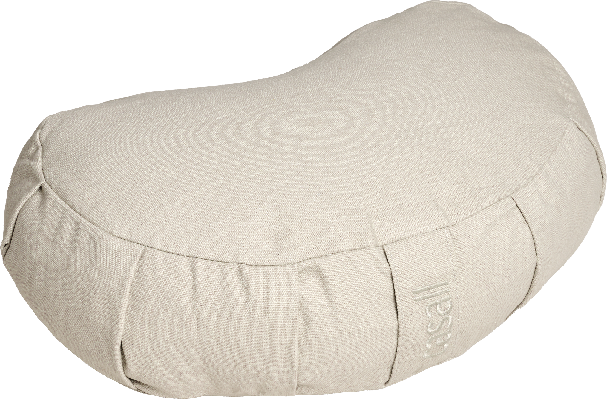 Casall Meditation Pillow Halfmoon Shape Light Cashmere