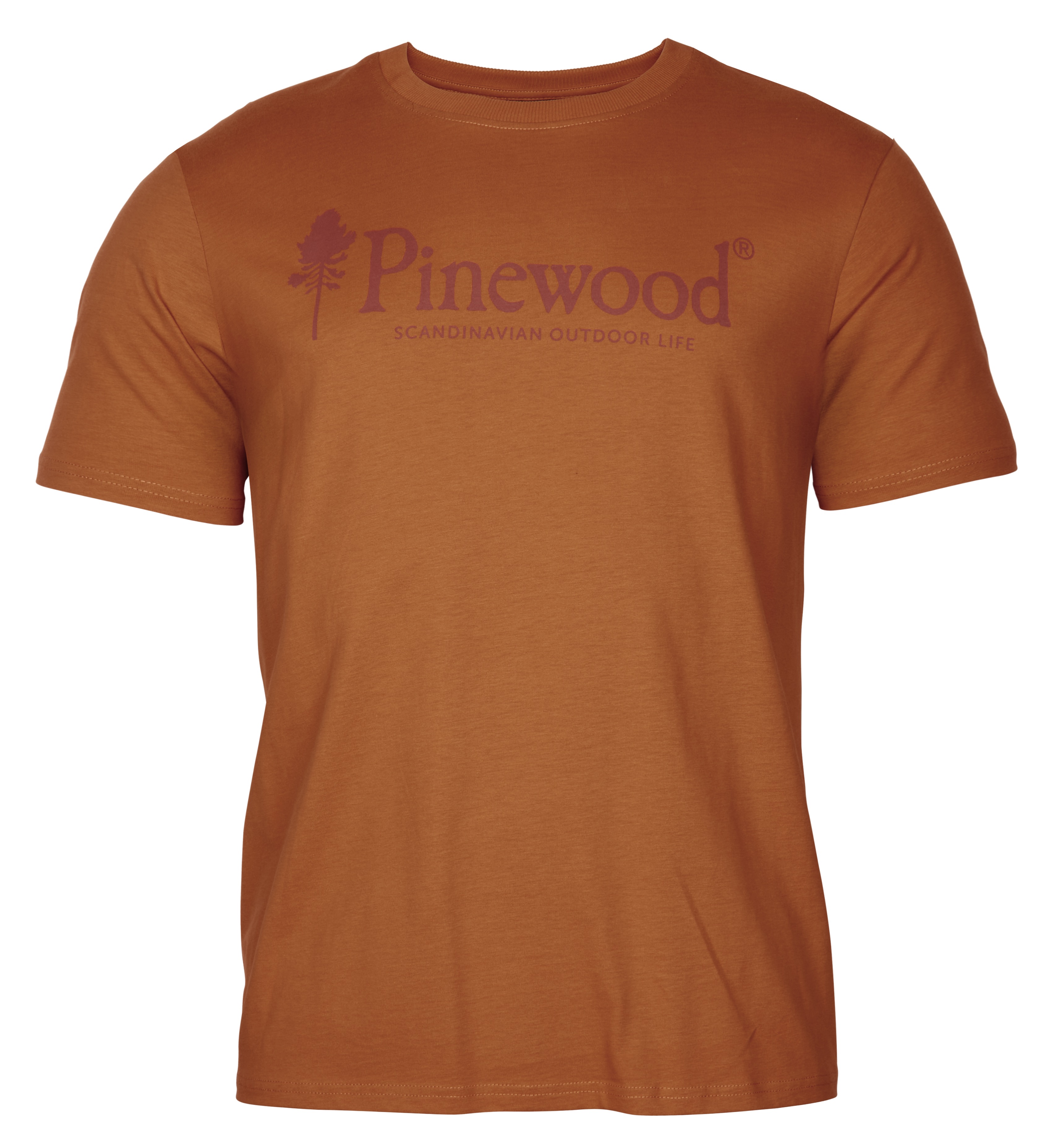 Pinewood Men’s Outdoor Life T-shirt Burned Orange