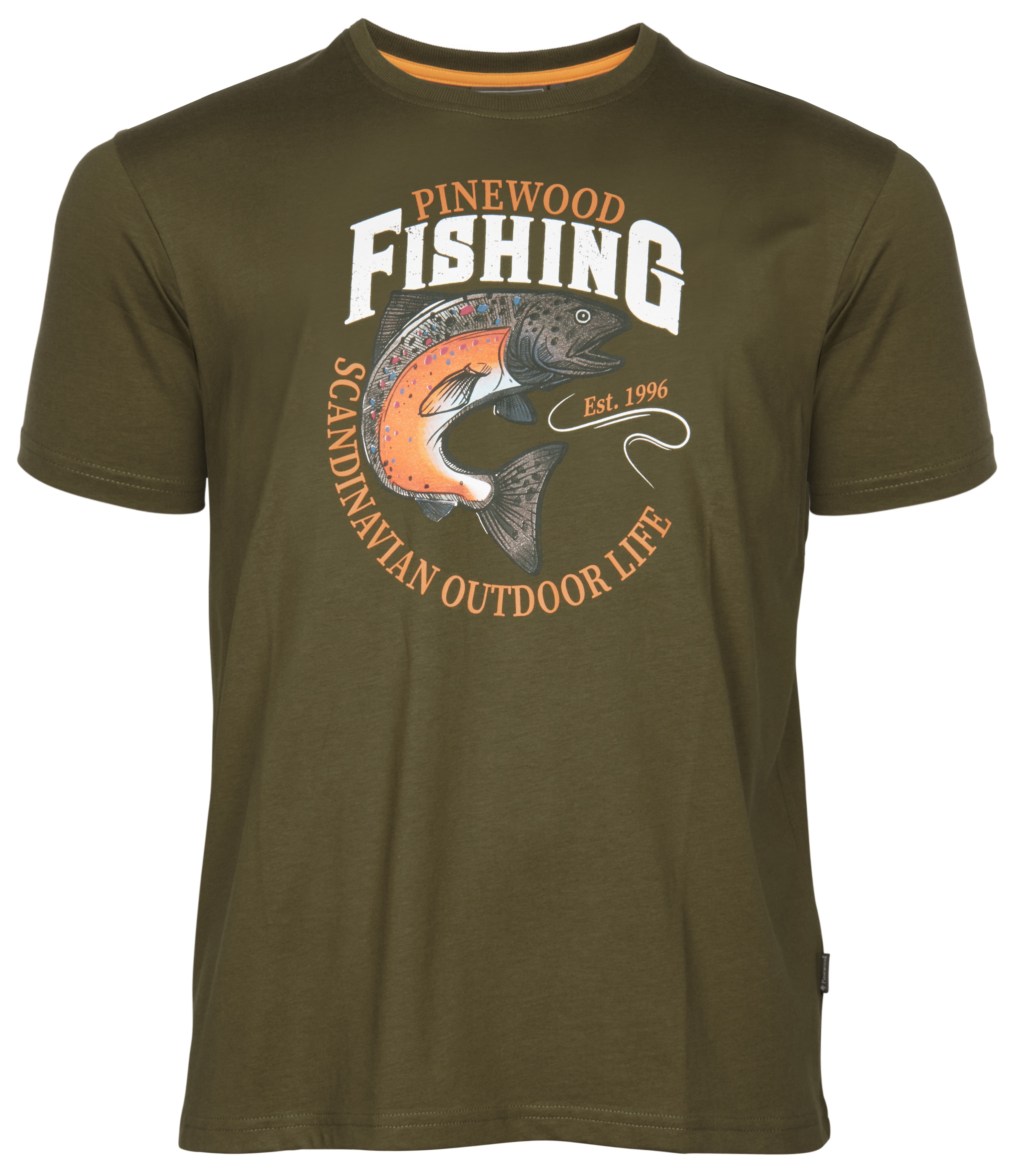 Pinewood Men’s Fish T-Shirt Green