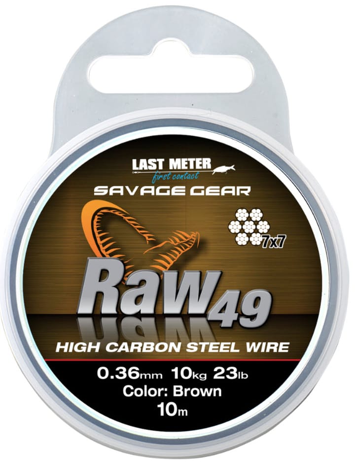 Savage Gear SG Raw49 10m Uncoated Brown Savage Gear